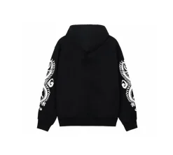 Stüssy Dragons Zip Hoodie - Black