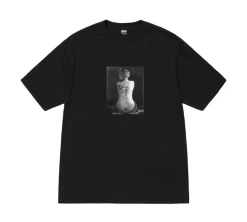 Stüssy Le Violon Pigment Dyed T-shirt - Black
