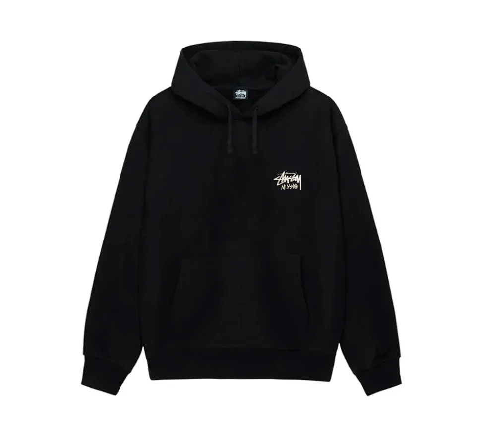 Stüssy Milano Hoodie - Black