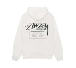Stüssy Modern Age Pigment Dyed Hoodie - Natural
