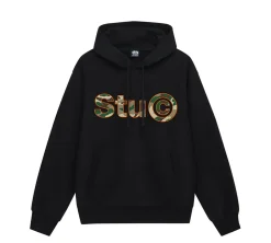 Stüssy Stu C. Hoodie - Black
