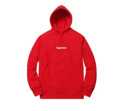 Supreme Box Logo Hooded Sweatshirt (FW16) - Red
