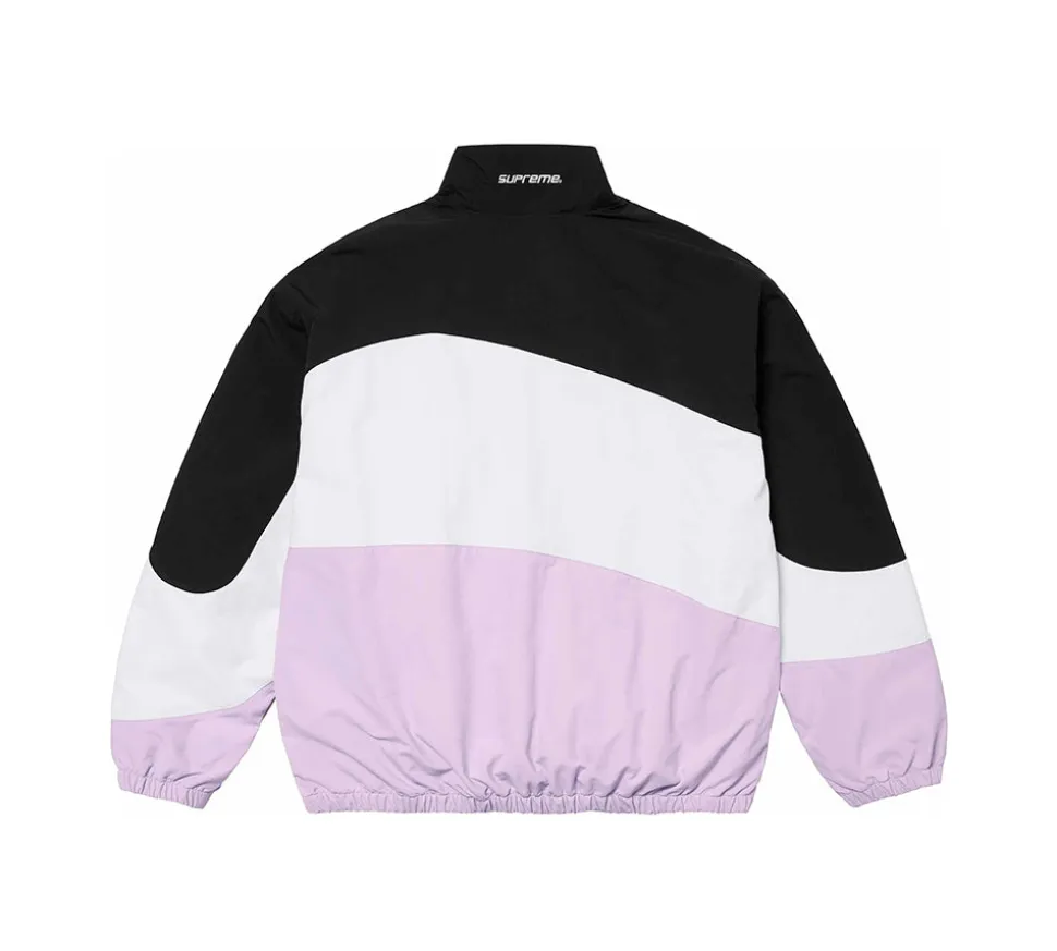 Supreme Curve Track Jacket - Light Purple
