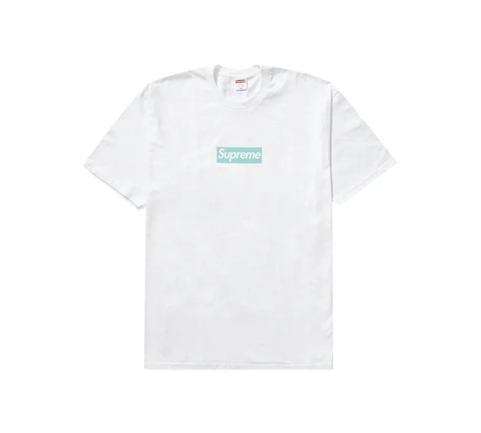 Supreme Tiffany & Co. Box Logo T-shirt - White