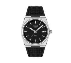 Tissot Quartz PRX - Black Dial Rubber Strap (40mm)