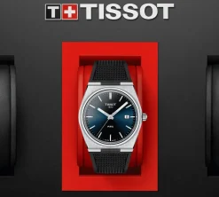 Tissot Quartz PRX - Blue Dial Rubber Strap (40mm)