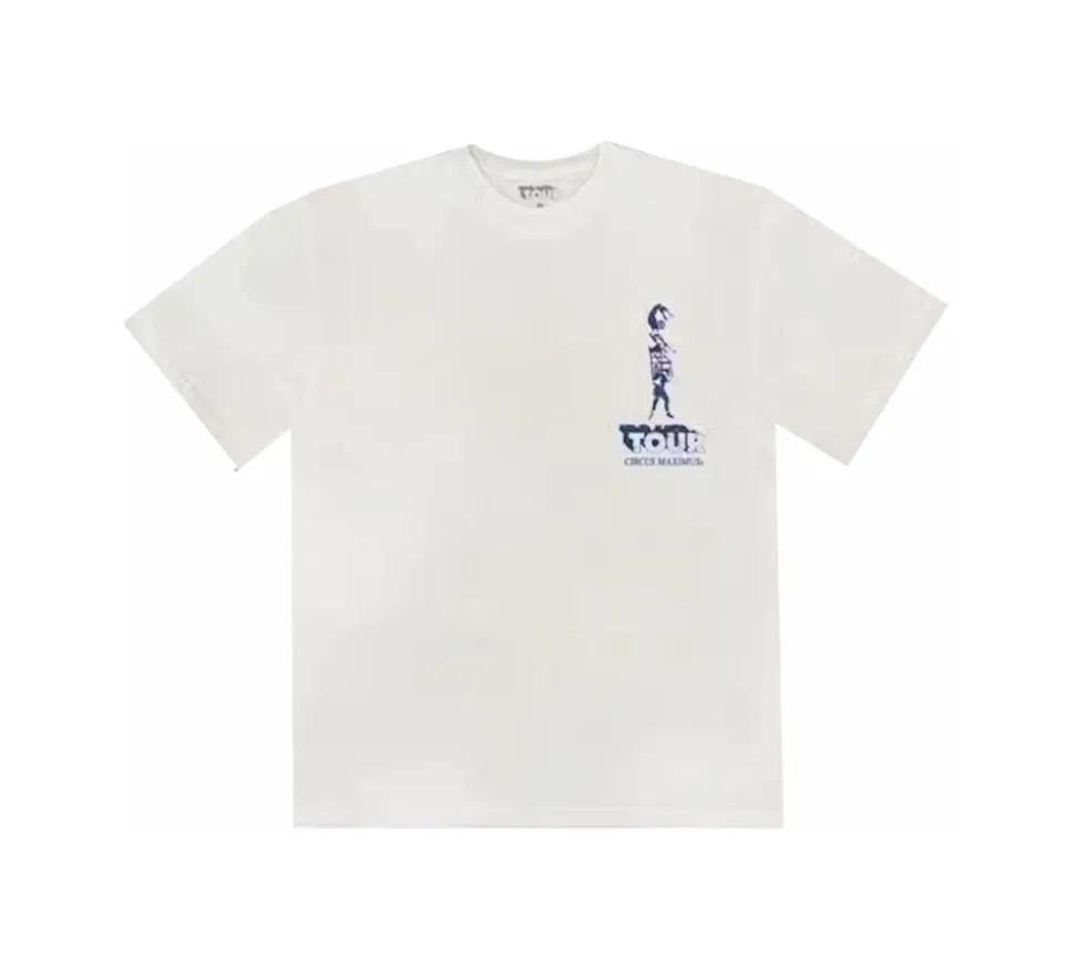 Travis Scott Utopia Is In Vancouver Exclusive Circus Maximus T-shirt - WHITE
