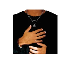 TwoJeys &&™ Cupid Necklace - 925 Silver Chain w/ 12 microns silver plated pendant
