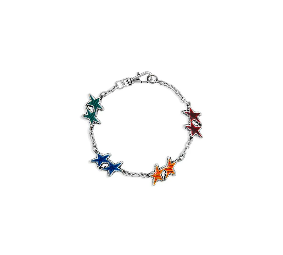 TwoJeys &&™ Melted Stars Bracelet - 12 Microns Silver Plated