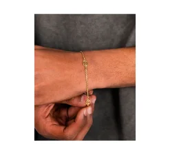 TwoJeys &&™ Mini Superstar Bracelet - High Quality 3 Micron Gold Bath