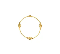 TwoJeys &&™ Mini Superstar Bracelet - High Quality 3 Micron Gold Bath