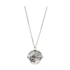 TwoJeys &&™ Saints & Sinners Necklace - 925 Silver Chain w/ 12 Microns Silver Plated