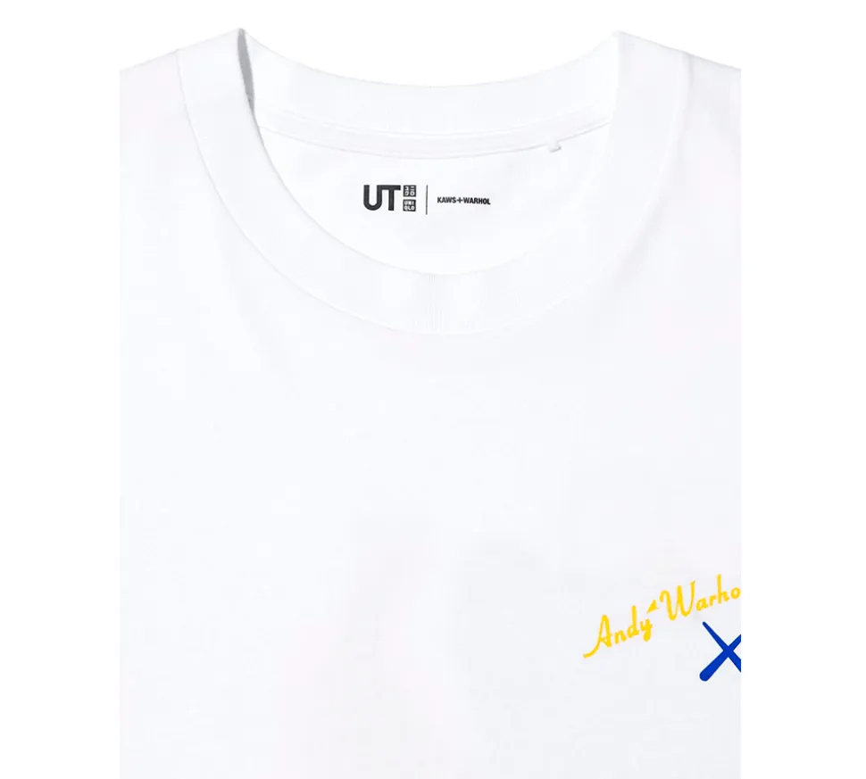 UNIQLO x KAWS + Warhol UT Graphic T-Shirt - White