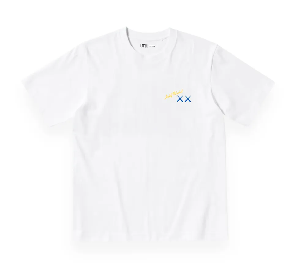 UNIQLO x KAWS + Warhol UT Graphic T-Shirt - White