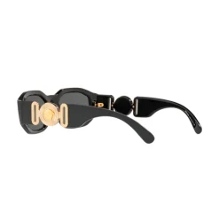 Versace Medusa Biggie Sunglasses - Black/Gold
