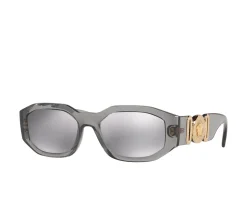 Versace Medusa Biggie Sunglasses - Transparent Grey